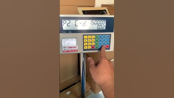 Hướng dẫn cài đặt và hiệu chuẩn cân điện tử in tem dán IND-PC #CânđiệntửCườngPhát #0898998029