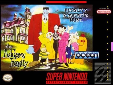 The Addams Family - Pugsleyu0027s Scavenger Hunt (1992) Walkthrough No Commentary
