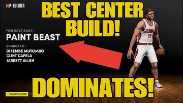 THE BEST CENTER BUILD ON NBA 2K22 NEXT GEN!!!