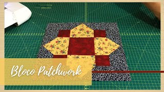 Bloco Patchwork Fácil