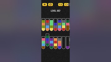 Water Sort Puzzle Level 957 Walkthrough Solution Android/iOS 💦
