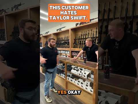 This Customer really hates Taylor Swift