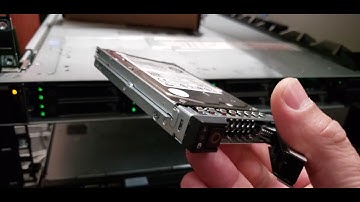 Dell PowerEdge R640 - Spare disk Replacement