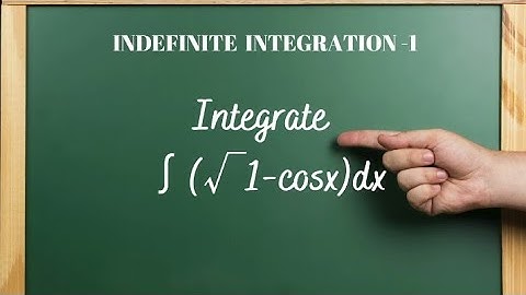 Integrate ∫(√1-cosx)dx|#intermaths #diplomamaths| #integration|@sk.mdmathssolutions
