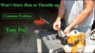 This Might be the Most Common Reason your 2 CYCLE ENGINE WON'T START or RUN or ONLY RUNS ON CHOKE