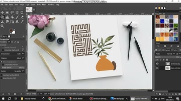 How to make a mockup | Etsy mockups | Etsy printables | GIMP tutorial