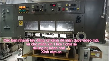 Giới thiệu cơ bản của máy in offset