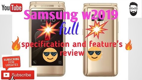 Samsung w2019 full specification and feature