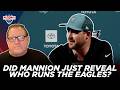 Sileo QUESTIONS Eagles Power Structure After Mannion Presser