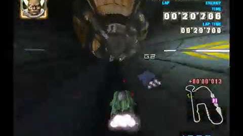 F-Zero GX 4K 60 fps Time Attack: Port Town Long Pipe (2