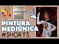 Exu Capa Preta na Umbanda (Pictopsicografia | Pintura Mediúnica) | #Shorts