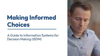 Celebrity Making Informed Choices: A Guide to Information Systems for Decision Making (ISDM). Profile