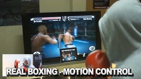 Real Boxing - V-Motion Gesture Control Demonstration