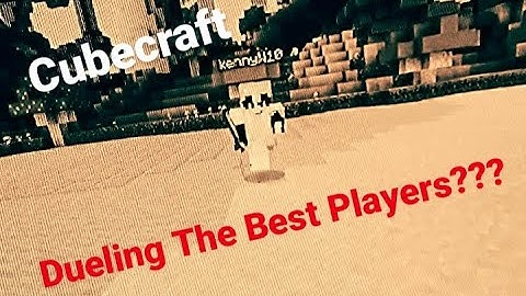 Dueling The Best Cubecraft Players (Controller)