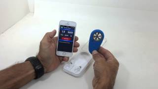 WeatherFlow wireless handheld Weather Meter for smart devices