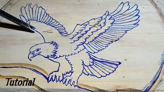 Eagle Bird Making | Wood Carving | Bengal Furniture