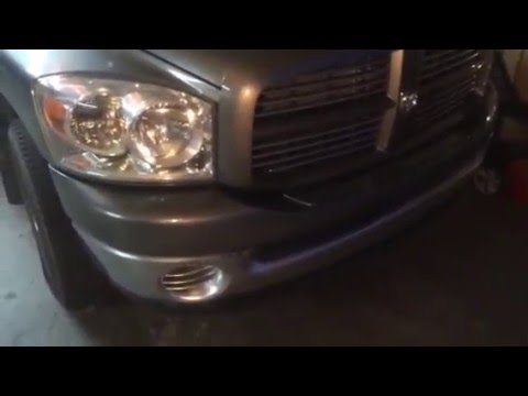 2007 Dodge Ram bumper paint - YouTube