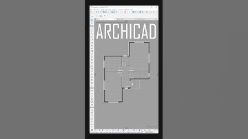Archicad - Automatic Dimensioning - #archicad #architecture