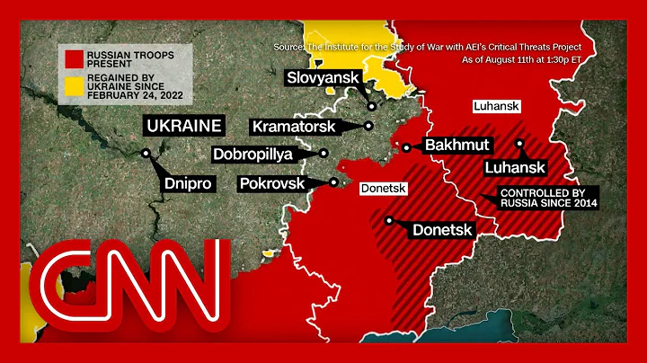 Russian troops push through Ukraine's front line amid Trump-Putin summit plans