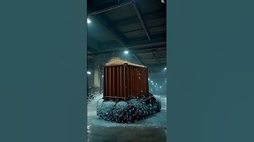 Roles Royce Crused By Industrial Containers#crashdrive#automobile#auto#car#crash#ai#carcrash#reels