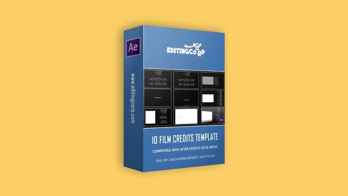 FREE - 10 Film End Credits After Effects Template - YouTube free-10-film-end-credits-after-effects-template-youtube
