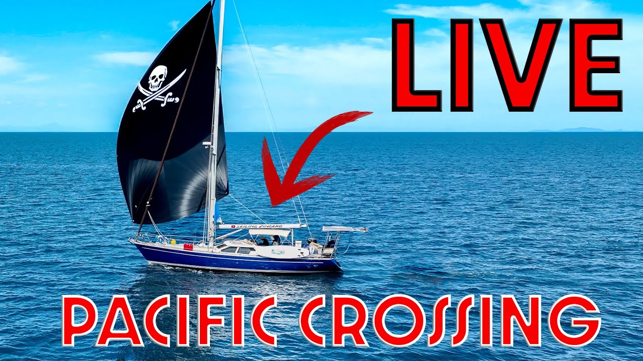 LIVE: Pacific Ocean Crossing BOAT TOUR