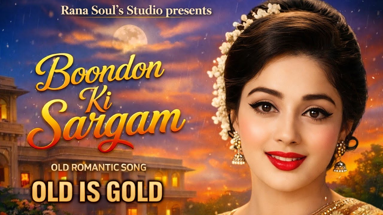 Boondon Ki Sargam | Old Hindi Romantic Rain Song | Heart Touching 60s-70s Retro Love Song