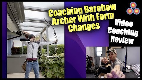 Helping a Self-Taught Barebow Archer Up Their Form Game | Archery Video Coaching Review