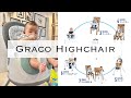 【レビュー】Graco グレコ7in1 ハイチェア　組み立て＆使用感想