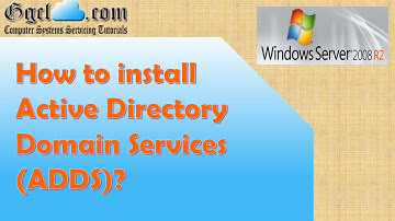 Windows Server 2008 R2: How to install Active Directory Domain Services (ADDS)?