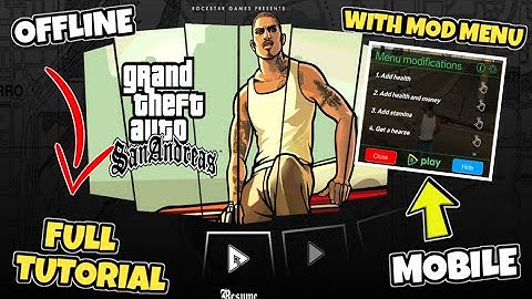 GTA SA Android Mod Menu Tutorial | Full Installation & Setup Guide