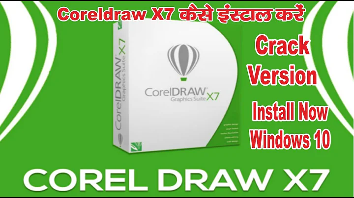 Coreldraw X7  Installation Windows 10  in Hindi || How to Install Coreldraw X7 Step By Step in Hindi
