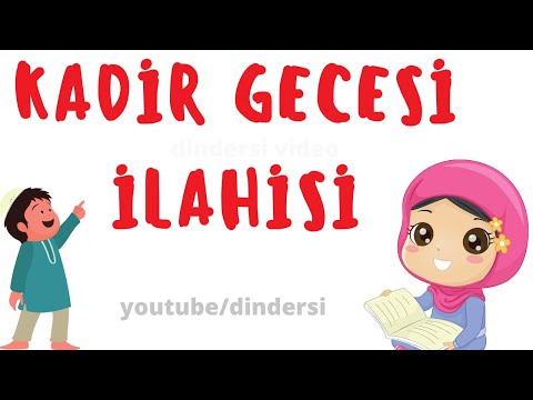 kadir gecesi şarkısı - dindersi video