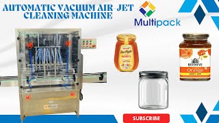 Automatic Vacuum Air-Jet Cleaning Machine | Linear Air-Jet Cleaning Machine | Multipack