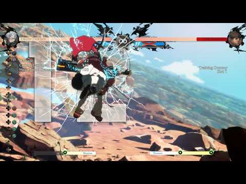 Guilty Gear Strive Chipp Basic Wallrun Combo