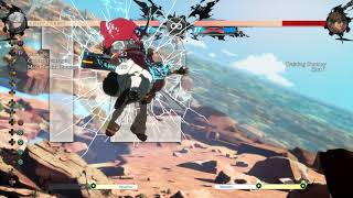 Guilty Gear Strive Chipp Basic Wallrun Combo