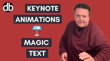 Keynote Animation - Magic Text