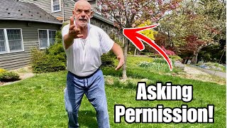 I ASKED PERMISSION To FISH HIS POND! (SHOCKING)