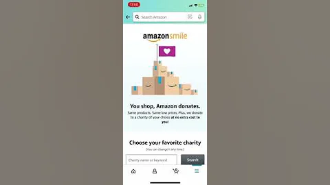 AmazonSmile New Setup