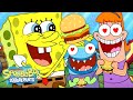 Every Krabby Patty from Seasons 4, 5, and 6! 🍔 | 45 Minute Compilation | @SpongeBobOfficial