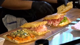 Street Food in New York  Italian Panini