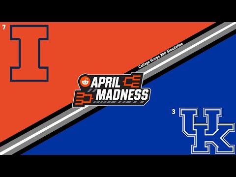 r/CollegeBasketball Virtual Tournament | Sweet Sixteen | (7) Illinois vs (3) Kentucky