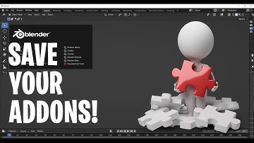 Blender - Save & Transfer Your Addons!
