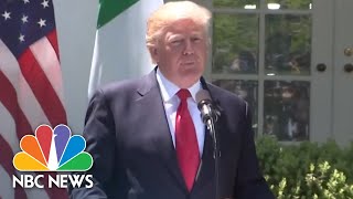 President Donald Trump Interested In Meeting With North Korea At Dmz Nbc News