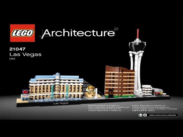 Las Vegas LEGO moc instruction – How to build it