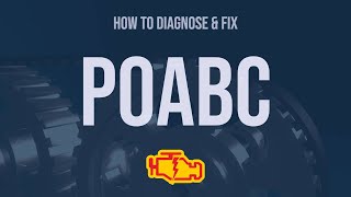 how to diagnose and fix p0abc engine code - obd ii trouble code explain