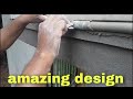 amazing pipe design/beat design cement design /round pipe design/ jojo cement tips