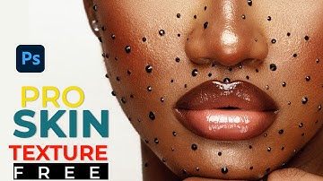 How to Get Realistic SKIN TEXTURE in Photoshop! [FREE Download]