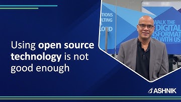 Using open source technology is not good enough!