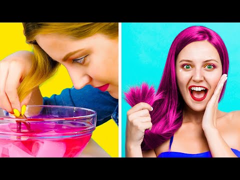 Как покрасить волосы в домашних условиях самой себе без краски